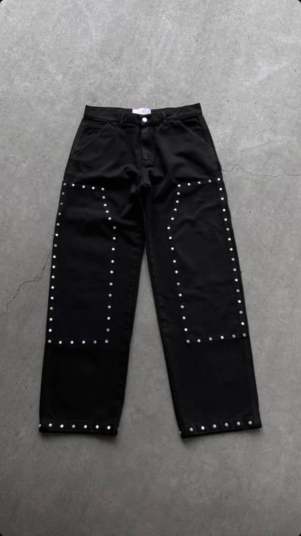 Black Stoned Jean