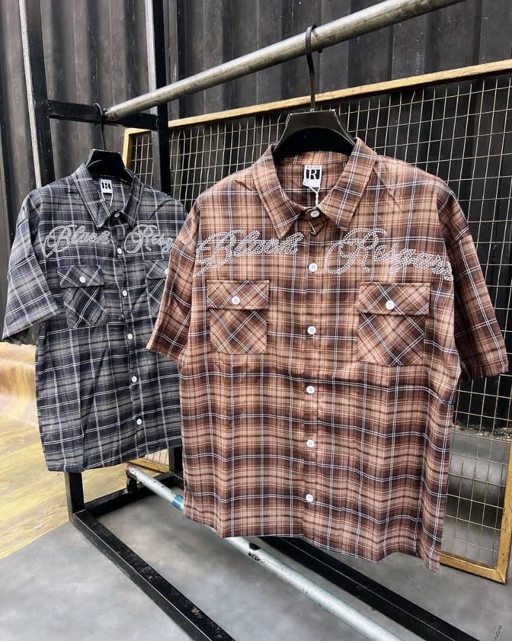 Chemise ample à manches courtes