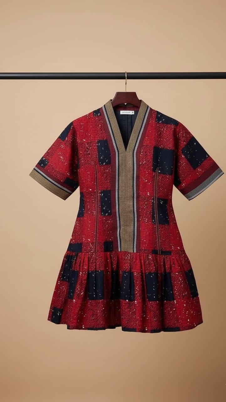 Short native Gown