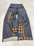 Men fitted denim trouser