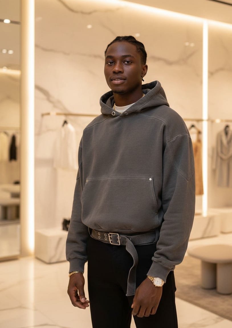 Men sleek Hoddie Jacket