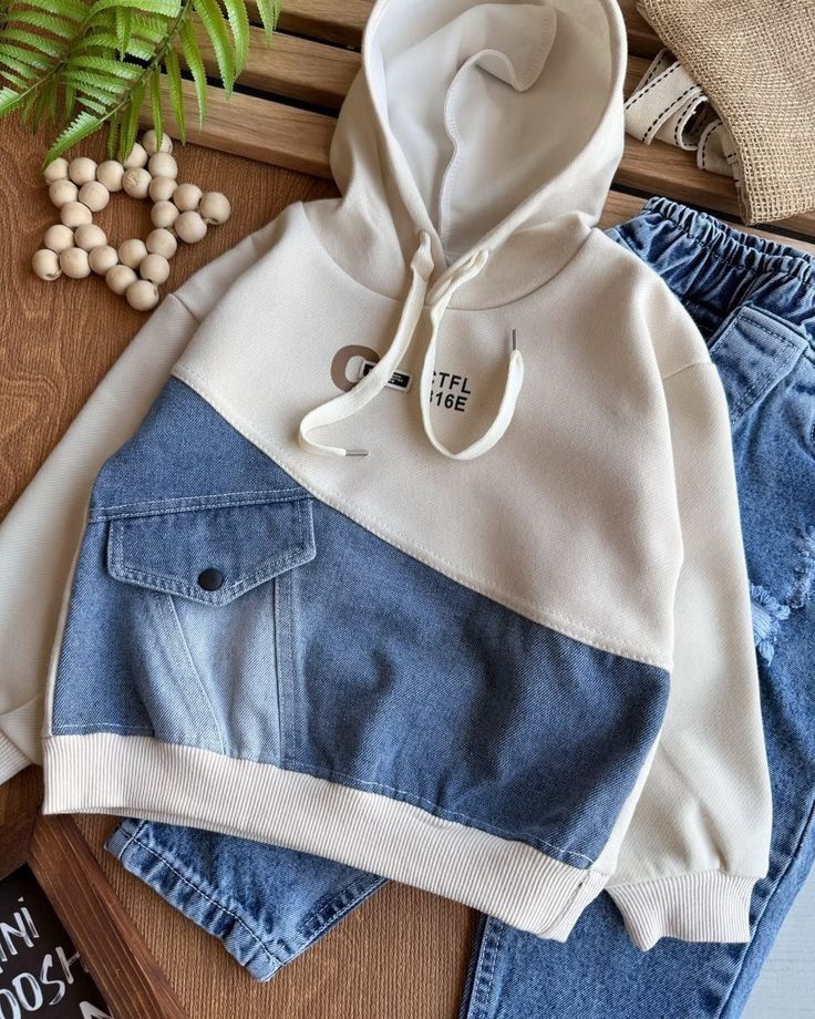 Ladies cord hoodie set