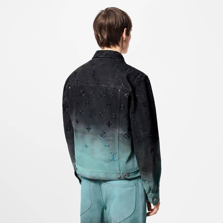 Men elegant set denim Jacket