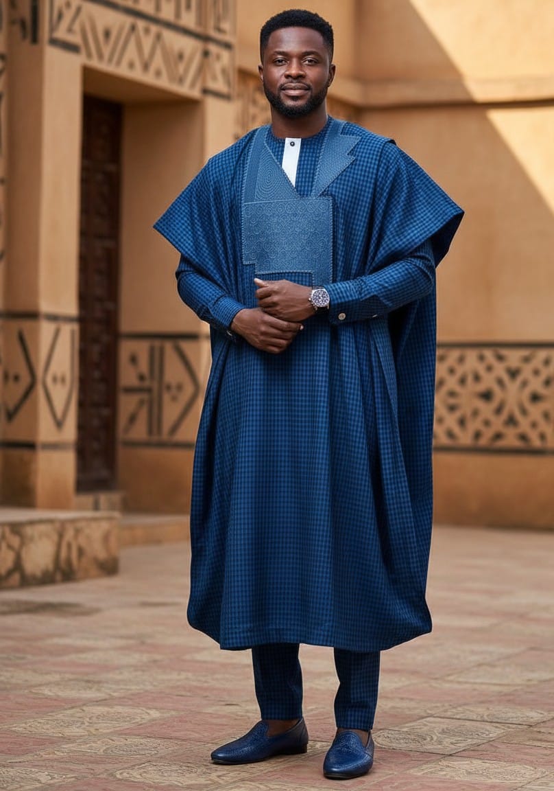 Men Native Agbada Outfit